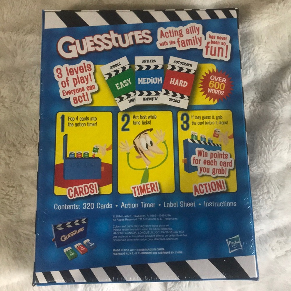 Guesstures Game New In Box - Picture 3 of 3